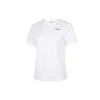Adidas Solid Color Letter Logo Running Sports Training Fitness Crew Neck Short Sleeve T-Shirt Women Tops White JE3570