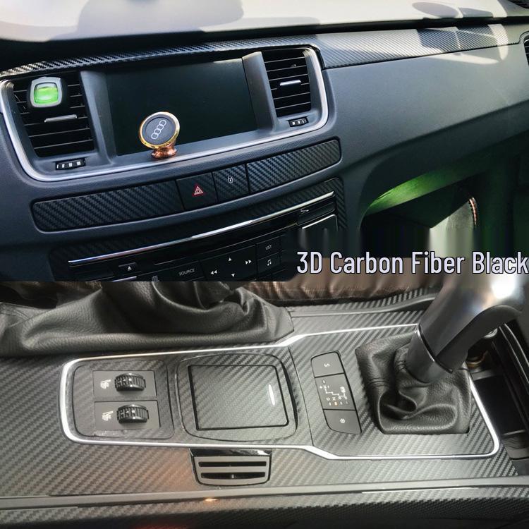 Peugeot 508 (11-18) Carbon Fiber Interior Console Wrap & Shift Lever Decoration