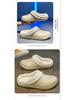Women's Fleece-Lined Cotton Slippers: Warm, Non-Slip, Waterproof, Plus Size Winter Footwear for Couples