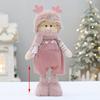 Party Supplies Pink Christmas Doll Elf Boy Girl Soft Merry Christmas Decoration Cartoon Festival Home Window Decoration