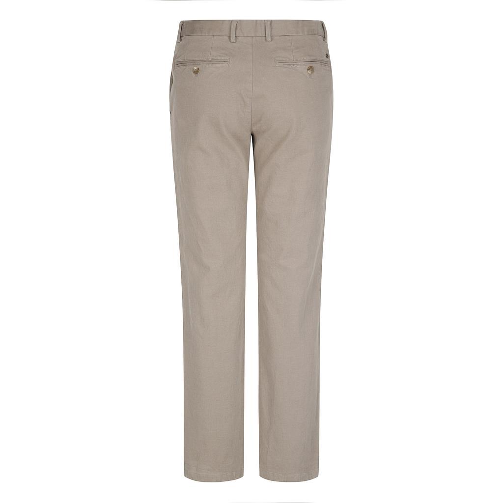 FERRAROMILANO Cotton Blend Brushed Stretch Chino Pants Beige (Am0Fbpc45153)
