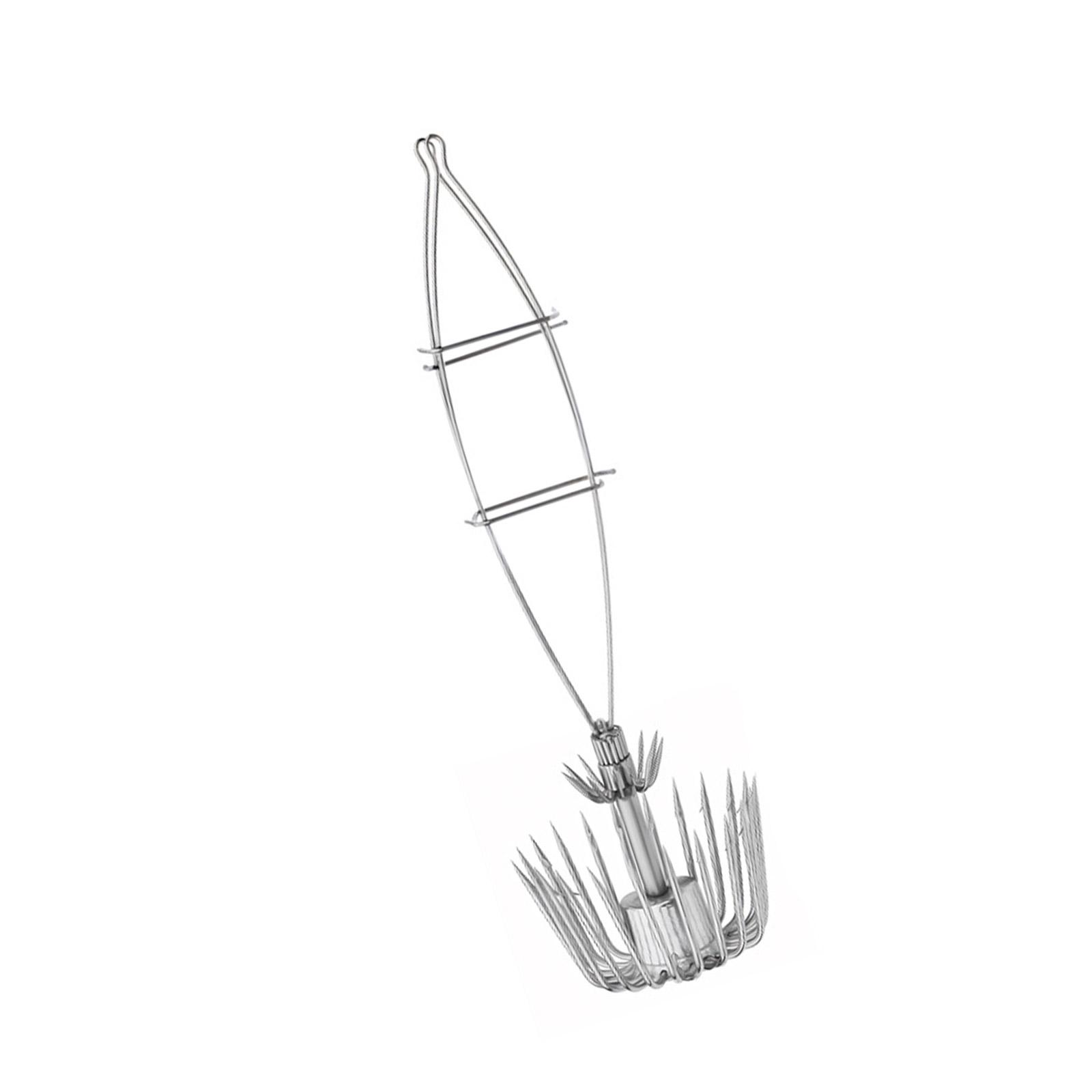 

Double Layer Squid Hook Stainless Steel Squid Cuttlefish Octopus Fishing Hooks Jigging Fishhook Double Umbrella Jig Hook 100