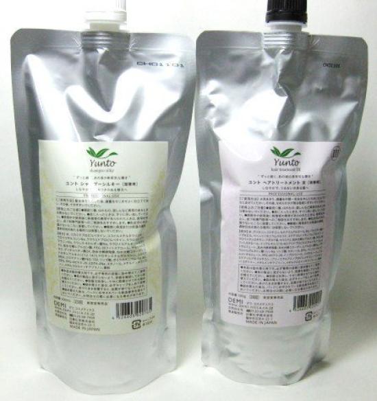 

Demi Yunto Shampoo Silky 3 500 Size Set & [Refill]