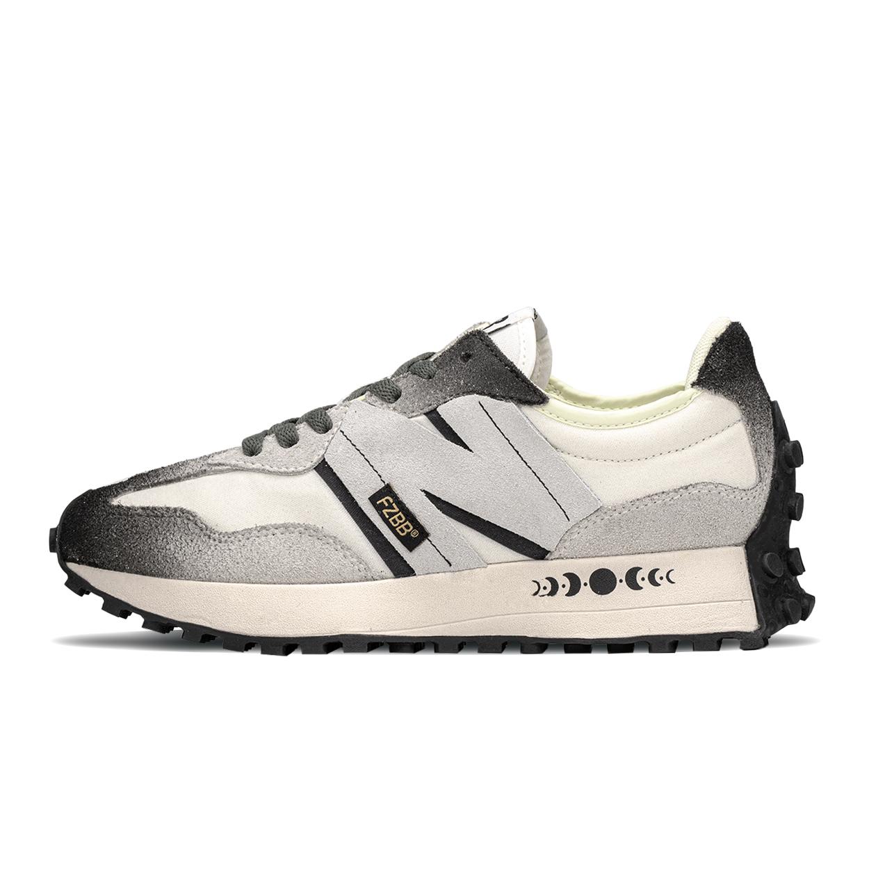 New Balance NB 327 Abrasion Resistant Abrasion Resistant Low top Running Shoes Unisex Gray White MS327FE(TeamA-) 43