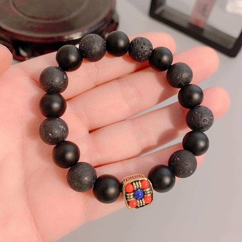 JYL TS Bracelet  Skull Style Ignites Boldness & Unique Charm volcanic испанские небесно-голубой