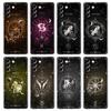 Constellation Transparent Cover for Samsung Galaxy S24 S23 S22 S20 S21 FE Ultra S24 S23 S10 S10E S9 Plus 5G Phone Case Capas Bag