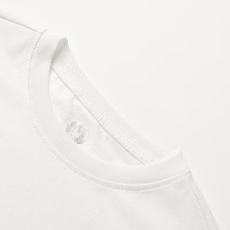 MQD Boys' Pure Cotton Cartoon Letter Short-Sleeved T-Shirt