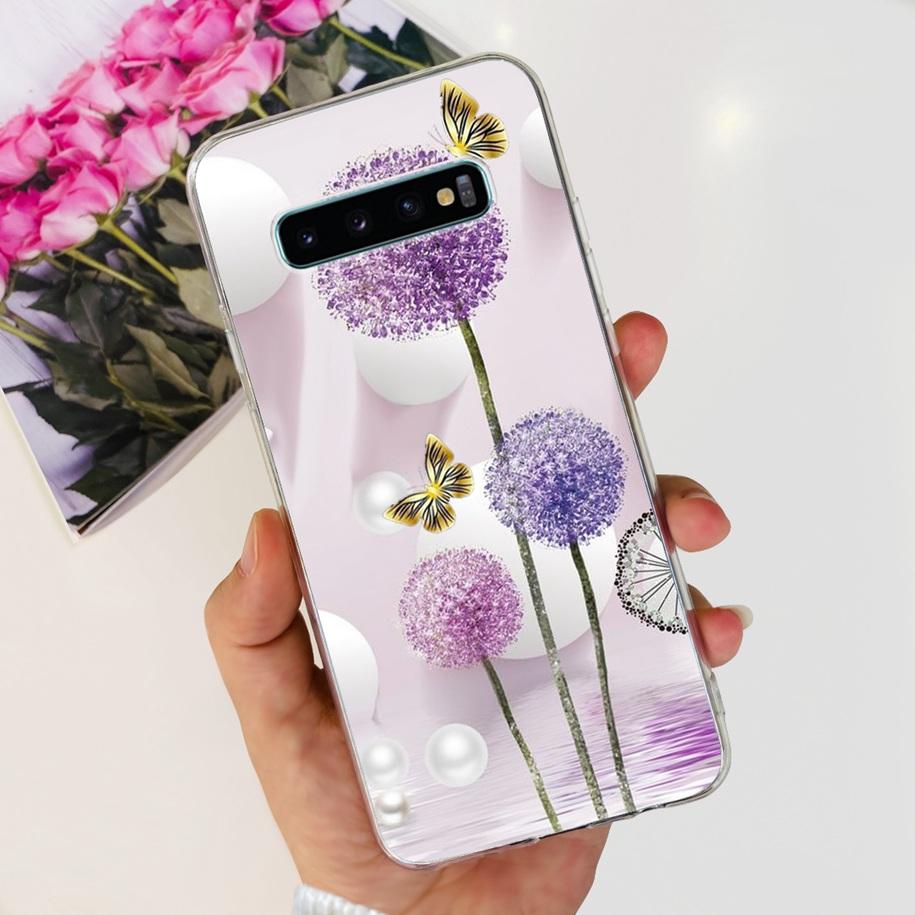 For Samsung Galaxy S10 Lite Plus Case Lovely Astronaut Soft Silicone Phone Cover For Samsung S10 Plus S10e Funda S10+ S 10 Coque