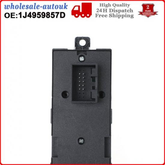 New Drivers Right 4 Door Window Switch 1J4959857D For VW Golf MK4 Bora 1998-2005