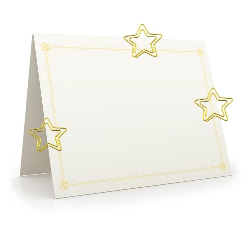 10 Pcs Star Shape Bookmarks Holder Paper Clip Bookmarks Holder Creative Paperclip Suitable for Office School and Home