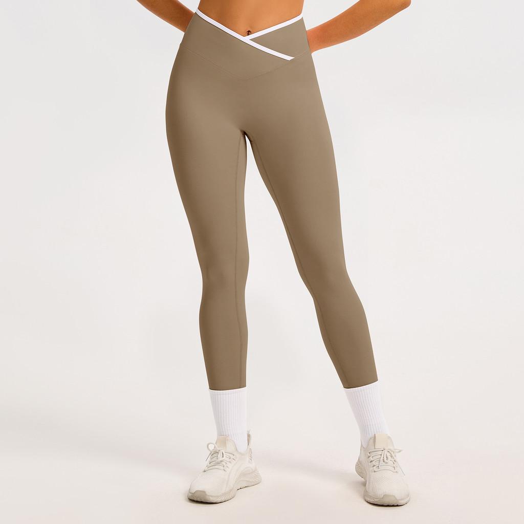 High Waist Yoga Pants For Women With Moisture Wicking Fabric For Running And Fitness