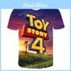 Vibrant Toy Story 4 Unisex 3d Print Casual T-shirt For Comfortable Summer Wear