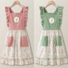 Cute Summer Thin Apron Breathable Work Clothes New Gardening Overalls  for Women Girls