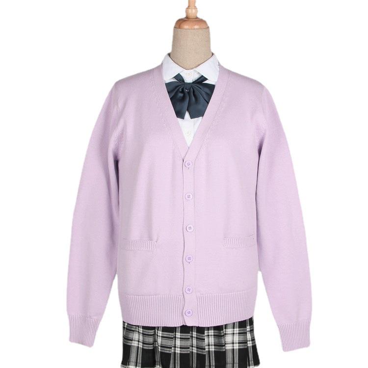 Svetr kardigan ve stylu sen pro JK pro ženy - Vysokoškolská uniforma, jaro a podzim