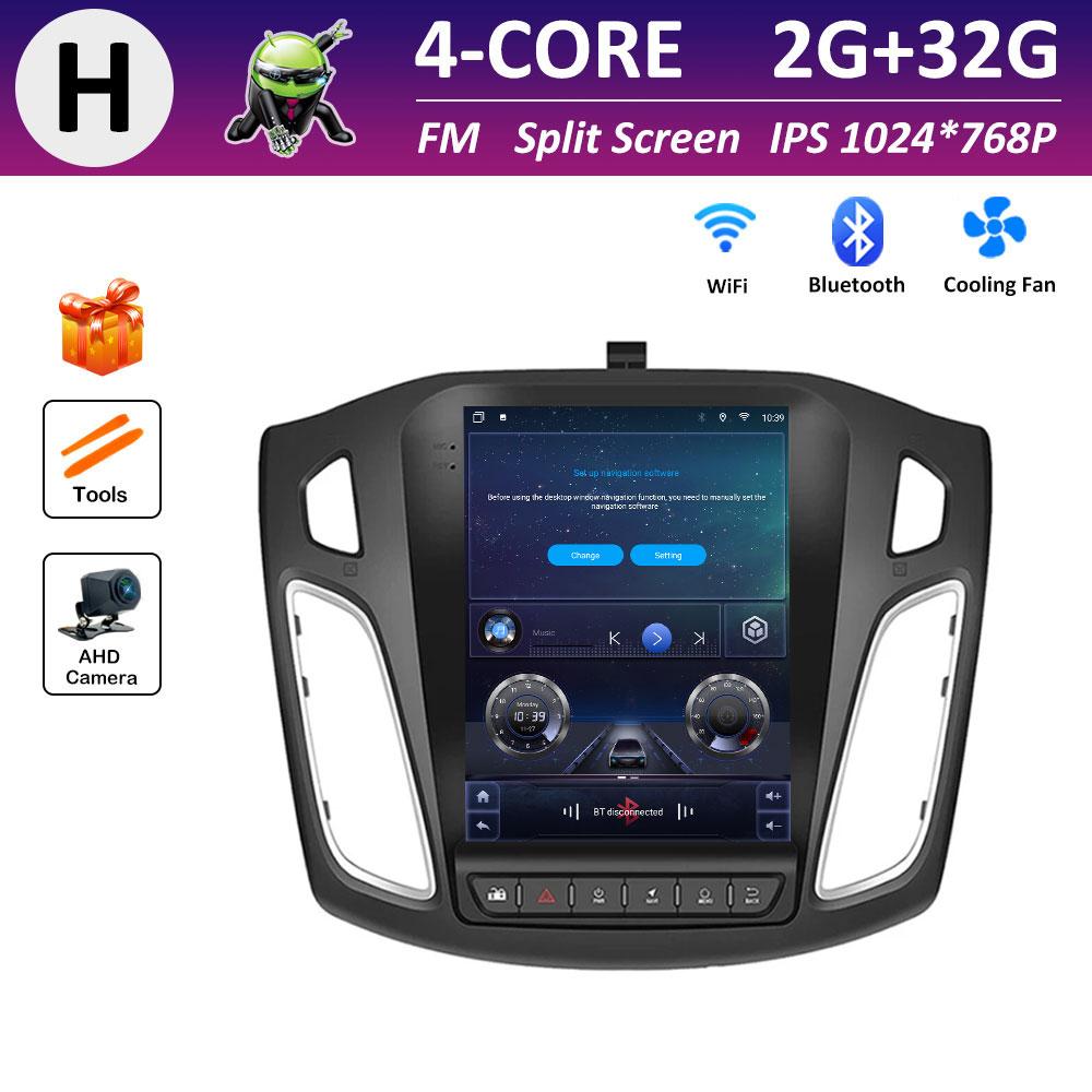 

для Ford Focus 3 Mk 3 2011 2012 2013 2014 - 2019 IPS Сенсорний Екран Android Інтелектуальна Система Бездротовий Carplay GPS Навігація 4G