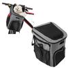 Dog Bike Basket Waterproof Breathable Removable Dog Carrier Backpack for Outdoor Travel