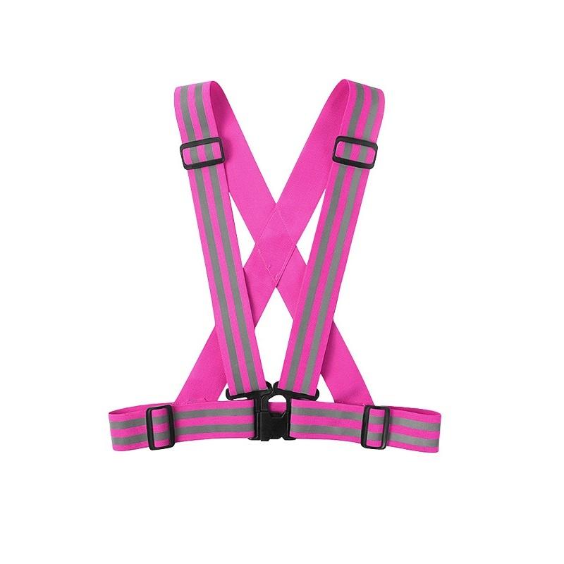 Widen 5CM Highlight Reflective Straps for Adults and Children Night Running Riding Clothing Adjustable Safety Vest, Elastic Band