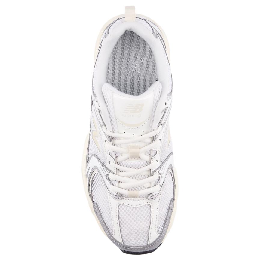 New Balance 530 Sølv Metallic Lerret Unisex Sneakers U530ESB