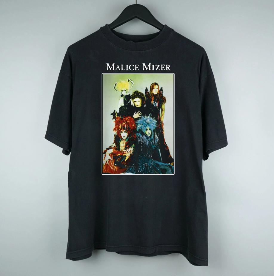 Rare Collection Malice Mizer Band Gift For Fan Full Size T-shirt Unisex T-Shirt XXL