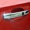 8PCS Chrome Door Handle Panel Cover Trim For Chevrolet Captiva Cruze Trax Spark