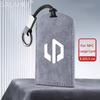 Custodia in Pelle per Chiave Remota NFC per Auto Portachiavi Guscio Protettore Porta per Leapmotor C10 2024 Accessori Portachiavi Keyless per Auto