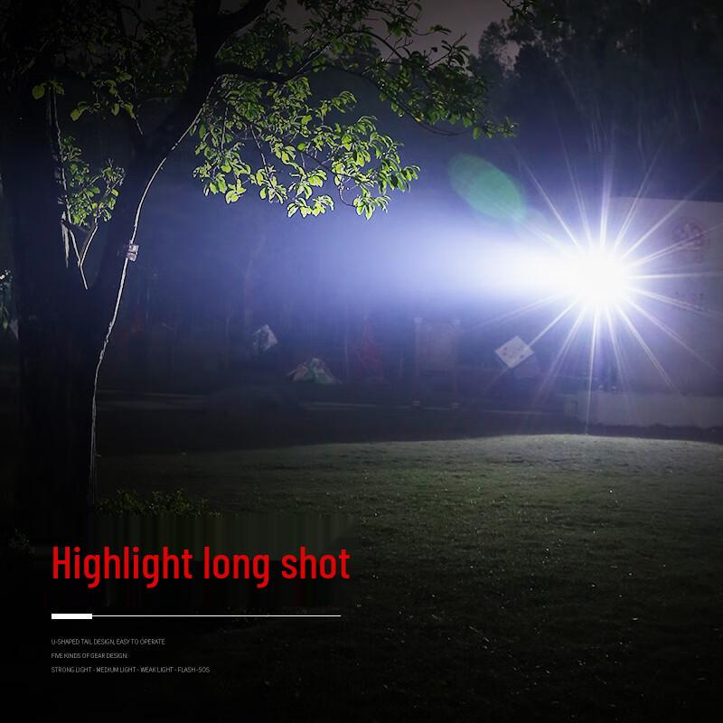 SupFire C8-T6 Rechargeable LED Flashlight