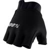 100% Exceeda Gel Short Cycling Gloves (black)