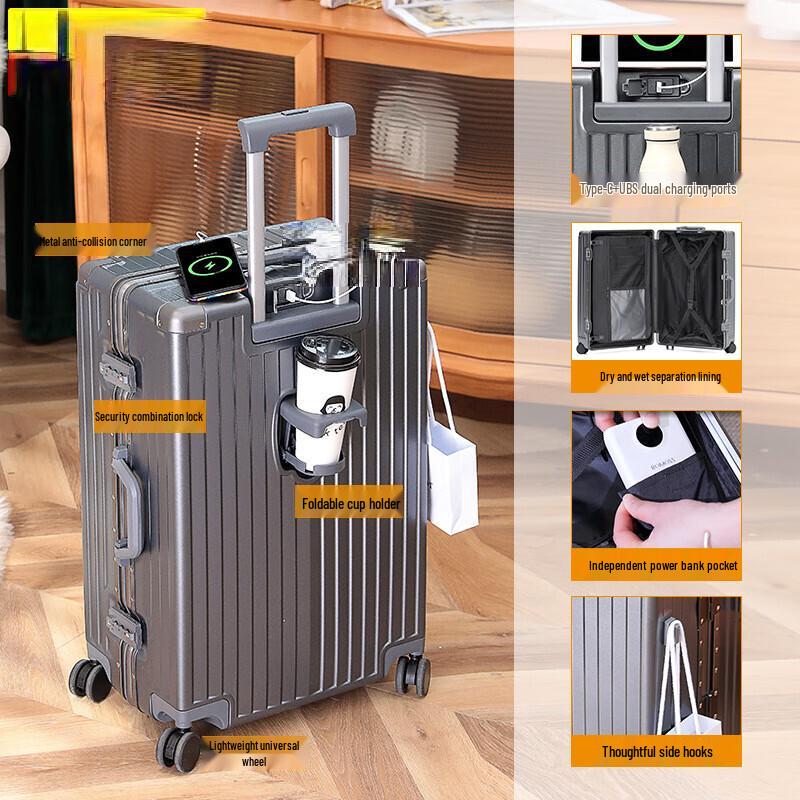 Xiaoyan 2090Pro Max Aluminum Frame Suitcase