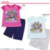 Bandai Tamagotchi Girls' Brave Light-Up Pajamas, Short Sleeves, Top and Bottom Set, 562