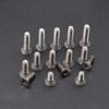 M3 X 5 6 8 10 12 14 16 18 20 25 28 35mm TA2 Grade 2 Titanium Flat Head Screw Bolts With Hex Allen Socket For DIY