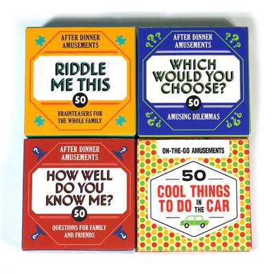 After Dinner Amusements Card Game for Family and Friends How Well Do You Know Me Which Would You Choose Truth or Dare Riddle Me