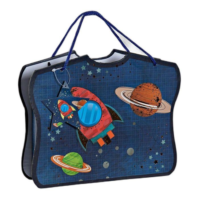 Agenda - DKD Home Decor - Blau - Mit Zubehör - Unisex - Ideal für die Organisation