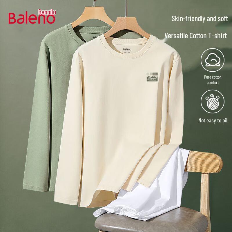Baleno Men's Mountain Graphic Long Sleeve T-Shirt