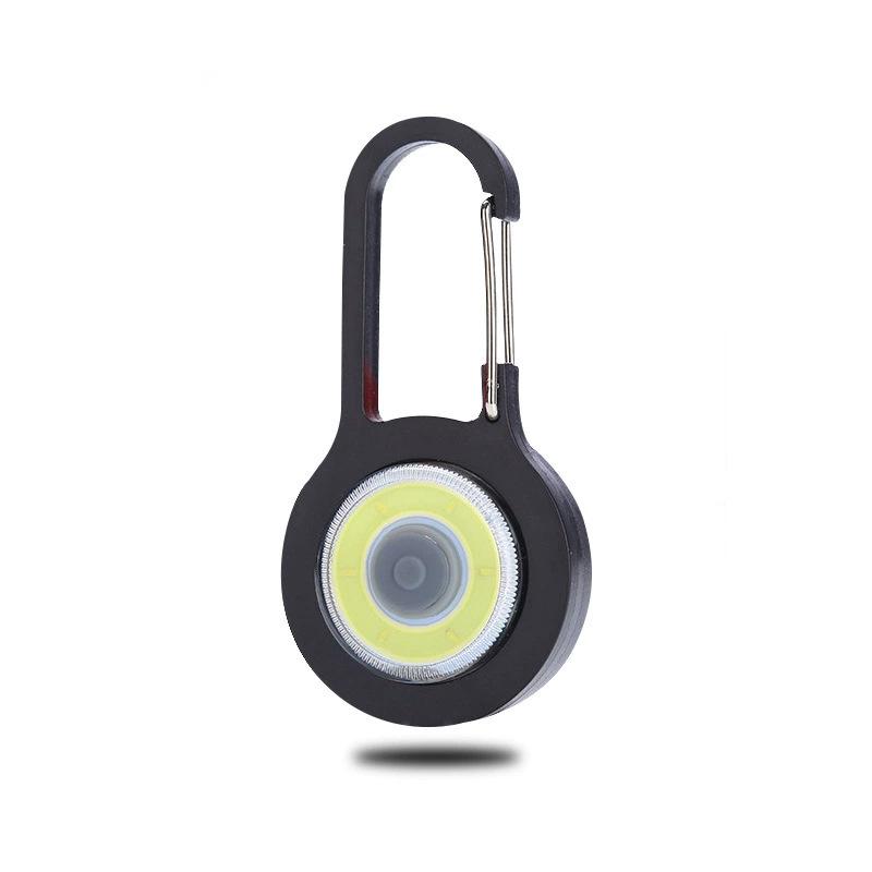 Outdoor LED Keychain Flashlight - Mini Portable Super Bright Battery-Powered Hiking Camping Emergency Lamp