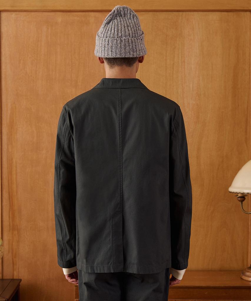 Musinsa Standard [City Workers] Cotton Blazer [Dark Gray]