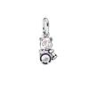 Animal Series Bead Dog Owl Turtle Fox Teddy Bear Dangle Charm Fit Original European 925 Sterling copper Bracelet DIYZircon Gift
