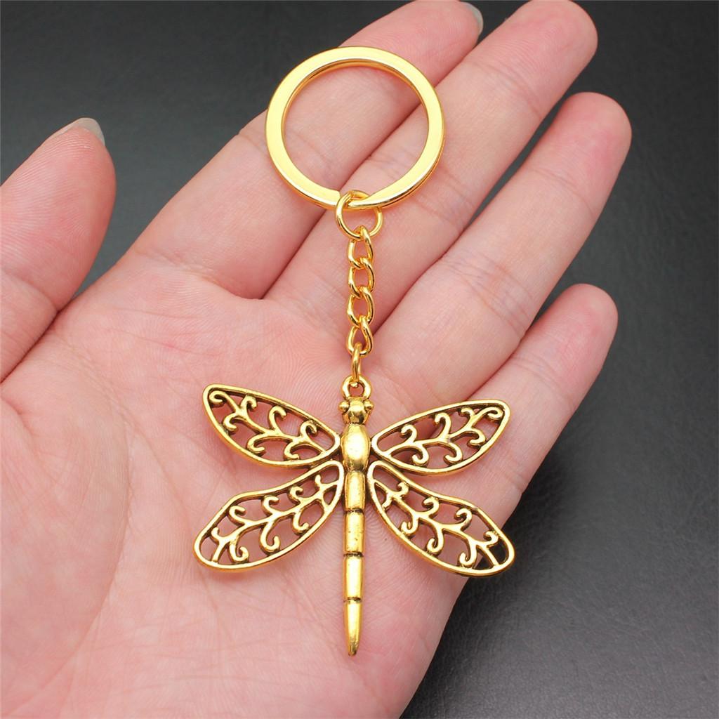Bee Butterfly Garden Insect Keychain for Friends Hot Sale Modern Bridesmaid Gift Dainty Daily Use Accessory