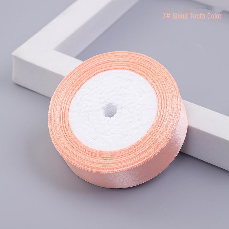 2 cm Satin-Polyesterband für Geschenkverpackungen und Hochzeitstortendekoration