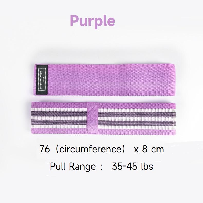 Motståndsträningsband med halkfri design för höfter och glutes, 3 nivåer träningsband för kvinnor och män, Booty Band för hemmaträning, yoga, pilates