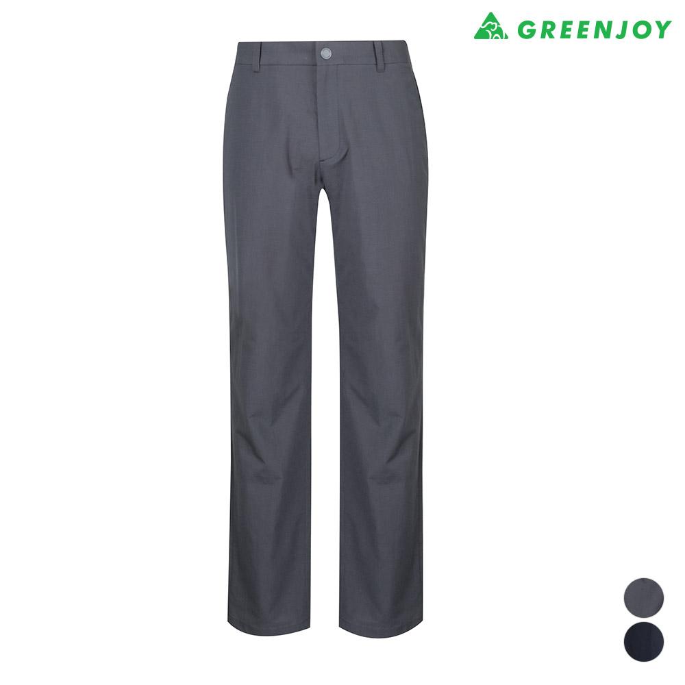 Green Joy Men'S Vertical Ribbed Semi-Tapered Fit Pants