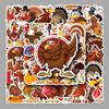 50pcs Creative Turkey Graffiti Cartoon Festival Animal Stickers - Waterproof for DIY Cups & Luggage