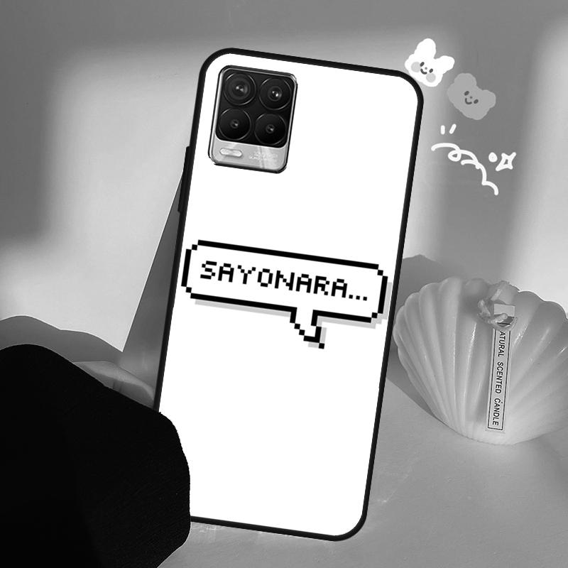 Banana Fish Sayonara Case For Realme C63 C61 C55 C51 C53 C25 C65 C67 C71 C75 11 12 13 14 15 Pro Plus GT6 GT7 Pro