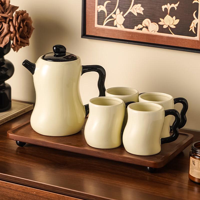 Shangqi Irregular Ceramic Tea Set