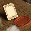 Wax Stamp Head, Wax Seal Stamp Head, Round/Oval/Square Wax Seal Stamp Head for Seal Envelope Invitation Scrapbooking