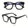 1 Piece of Y2K Style Blue Light Shielding Glasses - Casual Computer Frames for Women and Men Game and TV Viewing Game