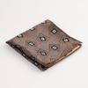 Coffee Can Be Matched with Maillard Suit Pocket Towel Men's Accessories Square Towel Handkerchief Alone 24*24cm