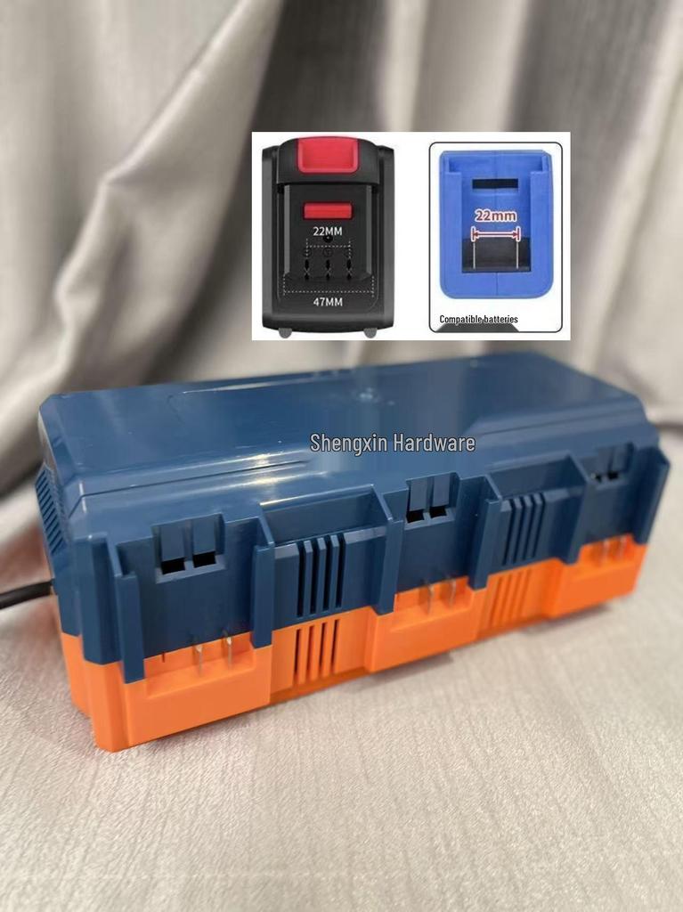 2106 Dayi A3 Socket Lithium Battery Electric Wrench Charger: 4-Seat Fast Charge, 1-to-4 or 1-to-6 Compatibility