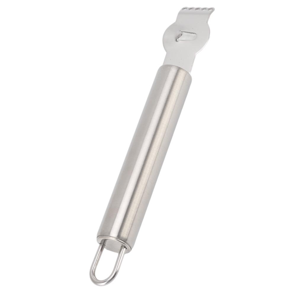 Stainless Steel Lemon Zester With Handle Peel Scraper Fruit Peeling Tools Lemon Peeler  Culinary