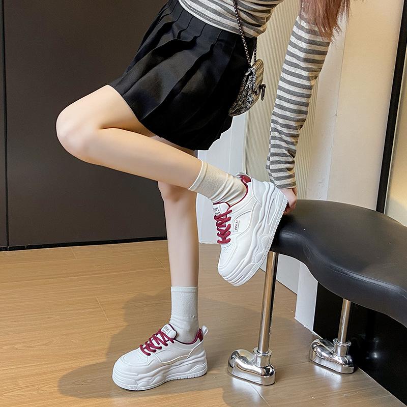 Little White Shoes Women's Spring New Women's Shoes Casual Sports Versatile Board Shoes