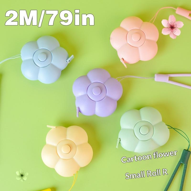 2M Flexible Tape Measure with Double Scale for Body Sewing and Crafts
